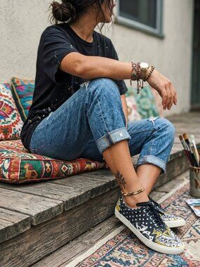 Marka27 x Bucketfeet Womens 10 Sneaker Minigod Street/Graffiti/Mexican Heritage